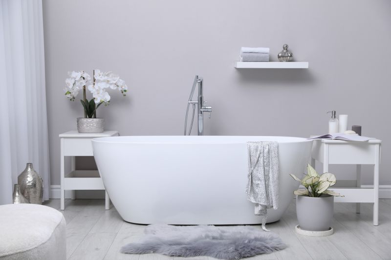 Renovated Space with Freestanding Tub